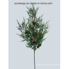 PE Plastic Cypress Pine Artificial Plant for Christmas Decoration with SGS Certificate (50269)